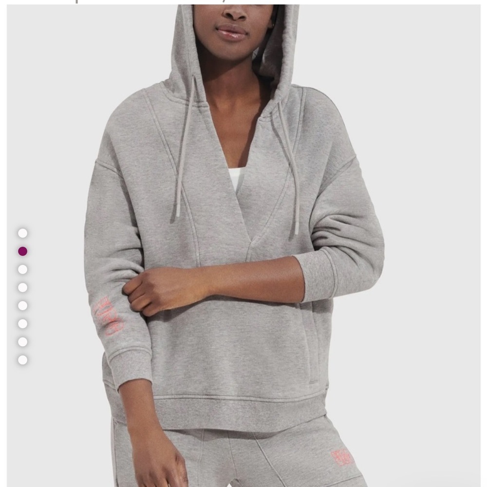 UGG Gray Joggers Set W/Orange Embroidered Logo (Hoodie&Joggers) 2pc.